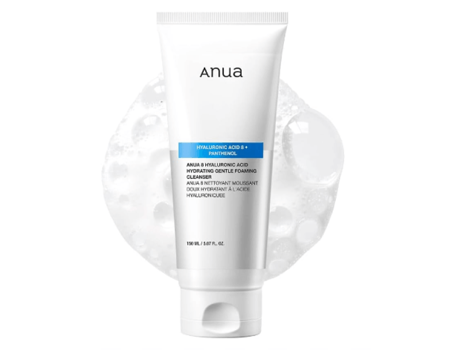 Anua 8 Hyaluronic Acid Hydrating Gentle Foaming Cleanser 150 ml