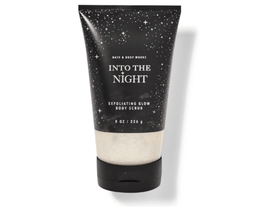 "bath and body works Into the Night Exfoliating Glow Body Scrub"